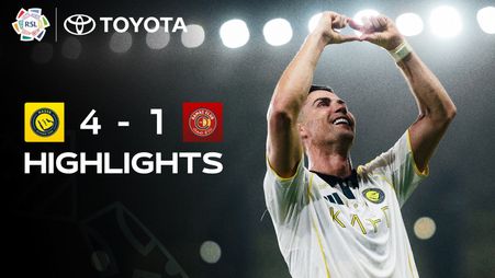 غلاف مباراة تتويج النصر ببطولة الدوري أمام ضمك
