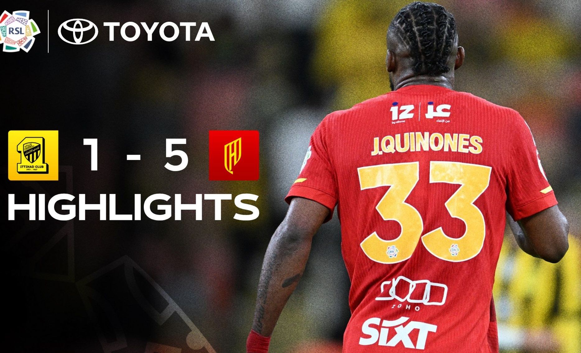Al Ittihad 1-5 Al Qadsiah