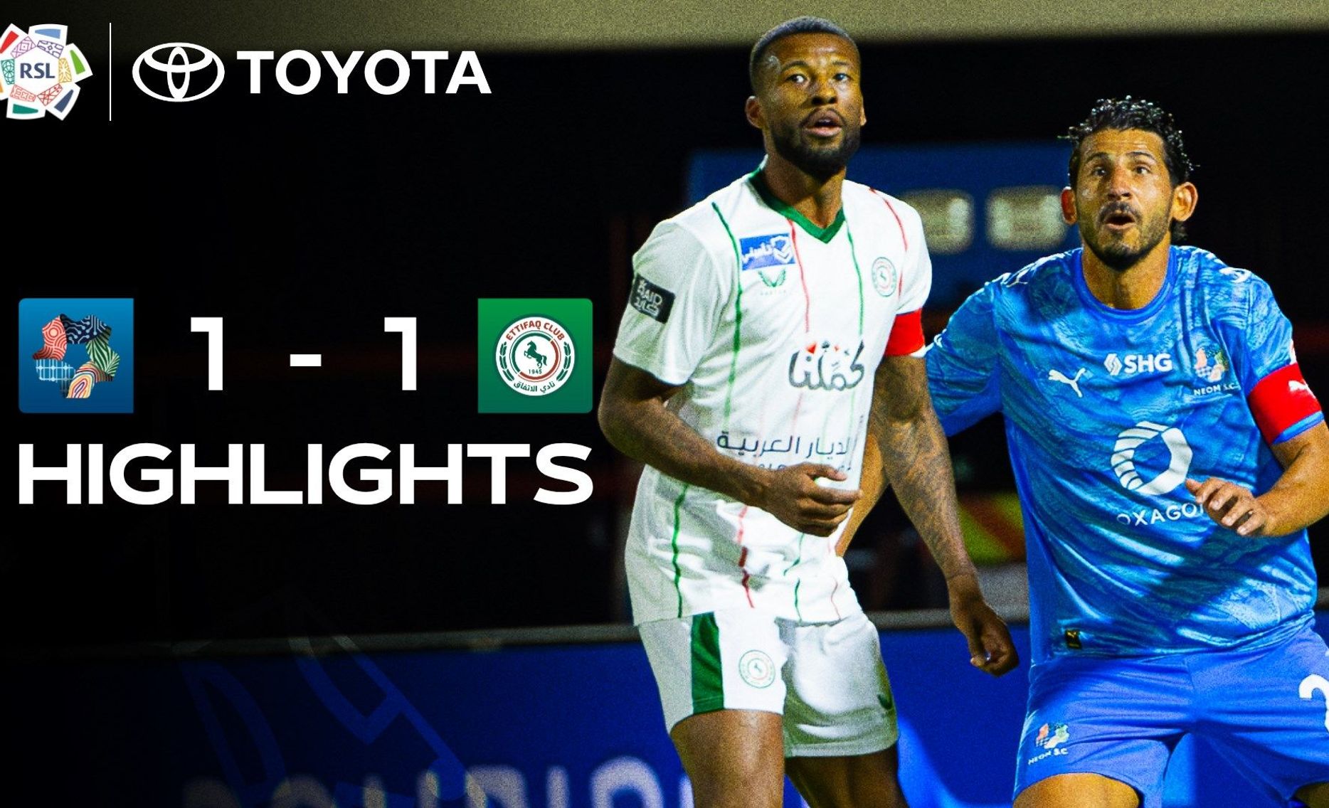 NEOM SC 1-1 Al Ettifaq