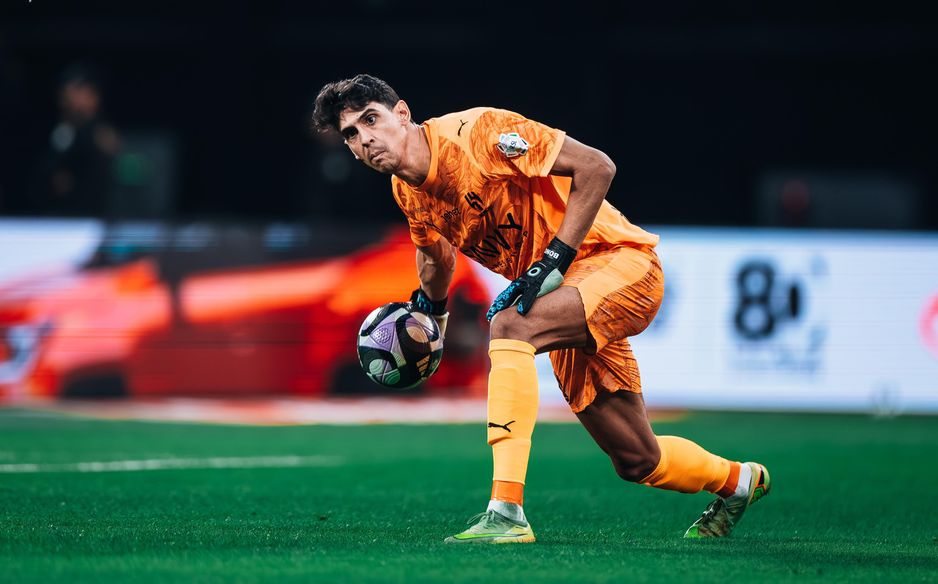 Al Hilal's Yassine Bono was recognised for three cleans sheets in May