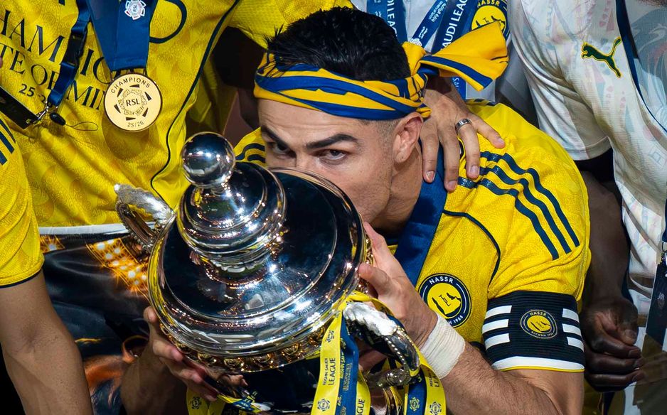 يعيش رونالدو اللحظة الأكثر تفضيلًا للاعبين مع لقب الدوري