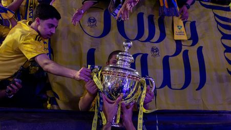 Angelo hands RSL trophy to Al Nassr's fans