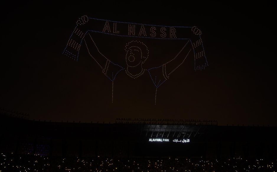 Al Nassr's title win lights up the sky above Al Awwal Park