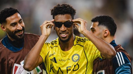 Kingsley Coman scores for Al Nassr v Al Ahli