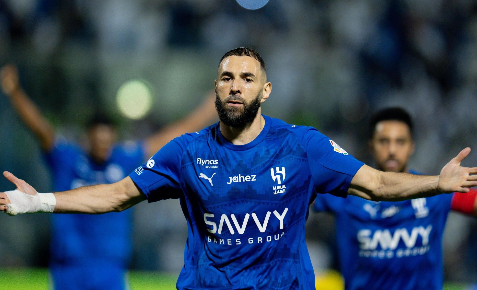Al Hilal striker Karim Benzema