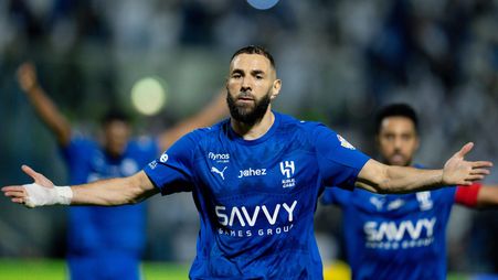 Al Hilal striker Karim Benzema