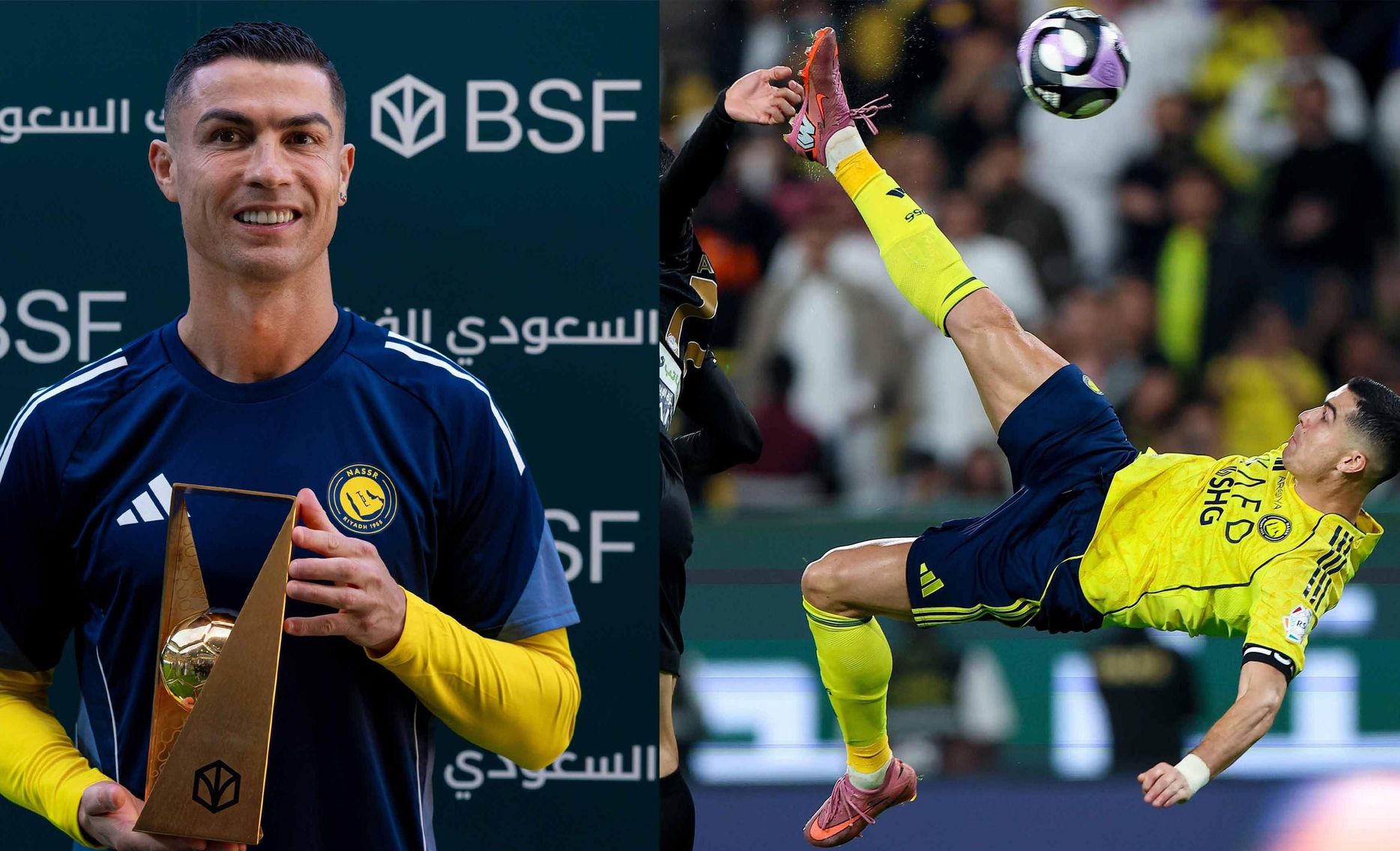 Cristiano Ronaldo wins BSF Goal of Season for 2025-26