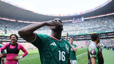 Al Qadsiah star Julian Quinones scores opening at 2026 FIFA World Cup for Mexico v South Africa