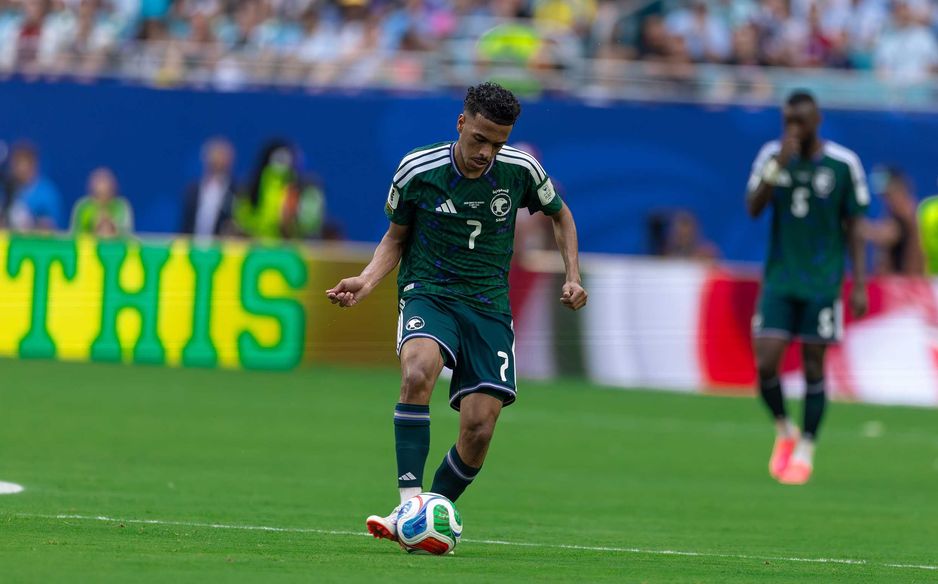 يبلغ الجوير عامه الـ 23 خلال مشاركته مع المنتخب السعودي بكأس العالم