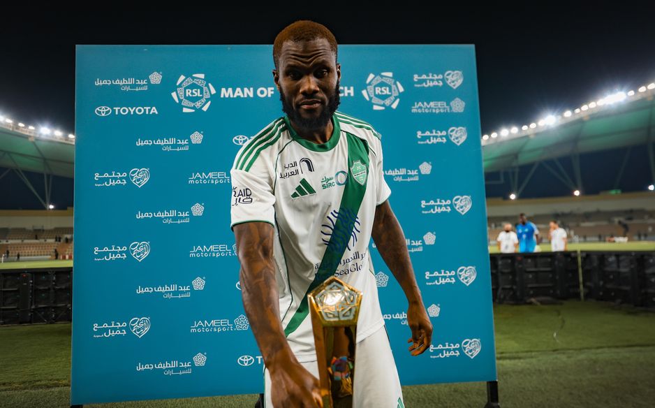 Tireless Franck Kessie has long been one of Al Ahli's main men