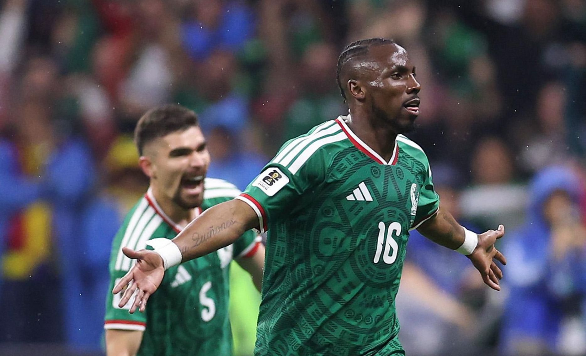 Al Qadsiah star Julian Quinones opens scoring for Mexico v Ecuador at 2026 FIFA World Cup
