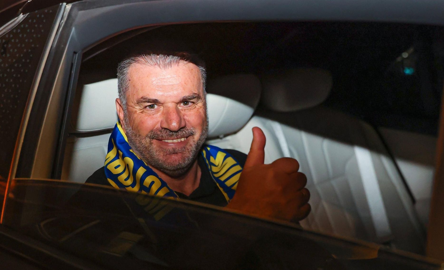 Ange Postecoglou arrives in Riyadh to begin Al Nassr tenure