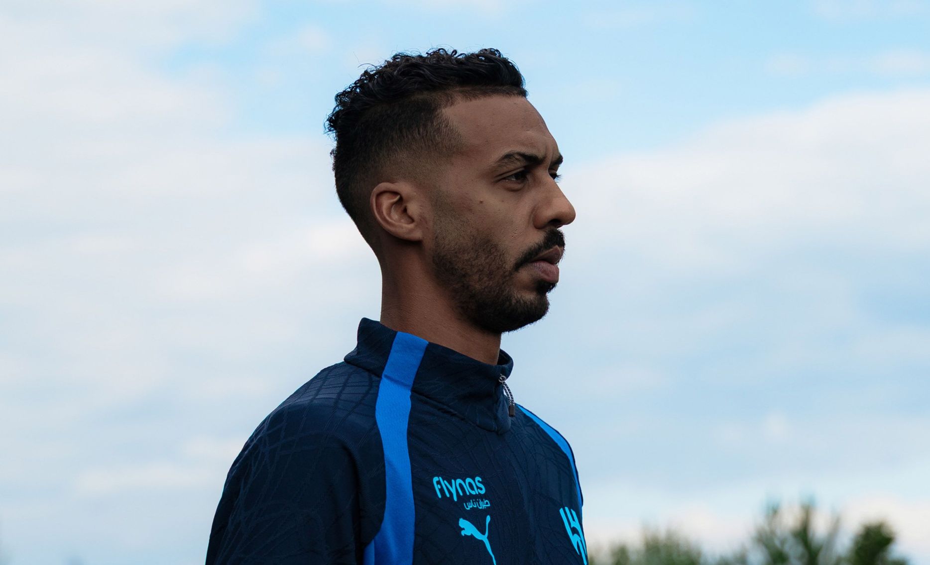 نواف الحبشي لاعب الهلال المنتقل من الحزم