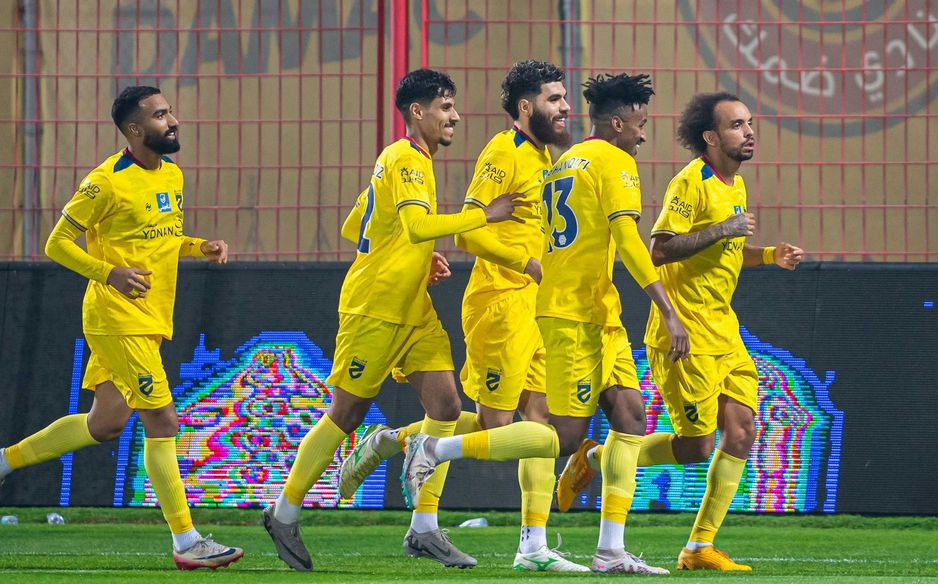 فابيو مارتينز افتتح أهداف الموسم الماضي في مباراة التعادل مع ضمك