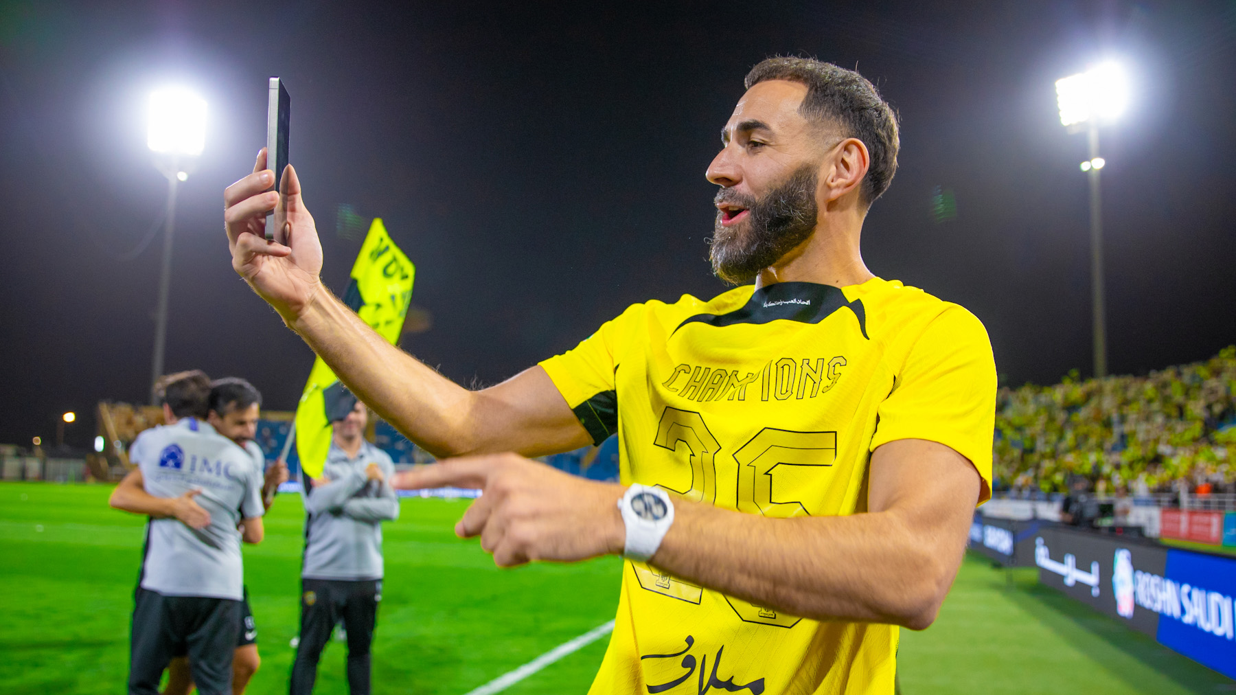 بنزيما بعد الحسم: نحن نفعل حين نقول