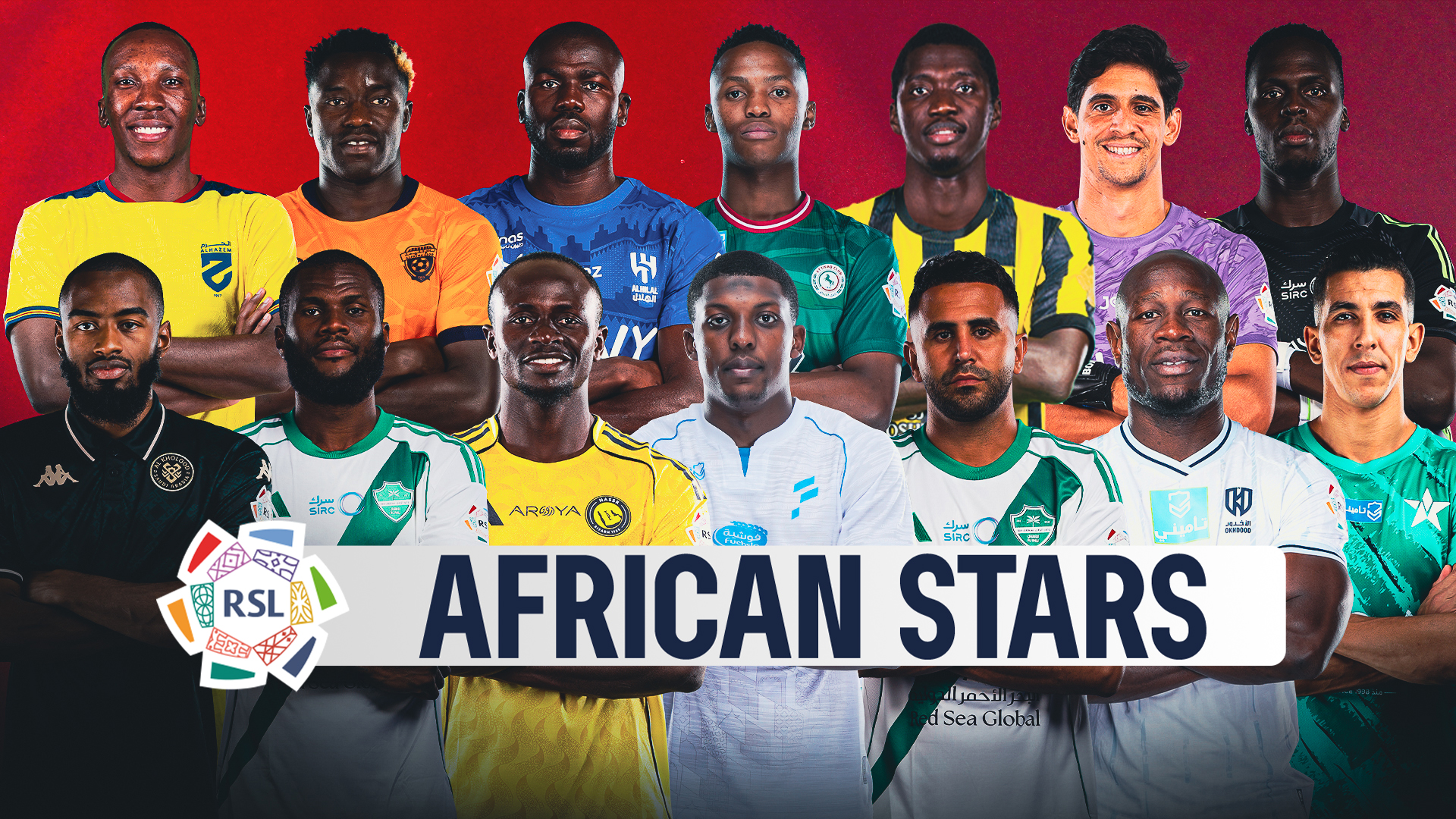 14 RSL stars to compete at 2025 AFCON